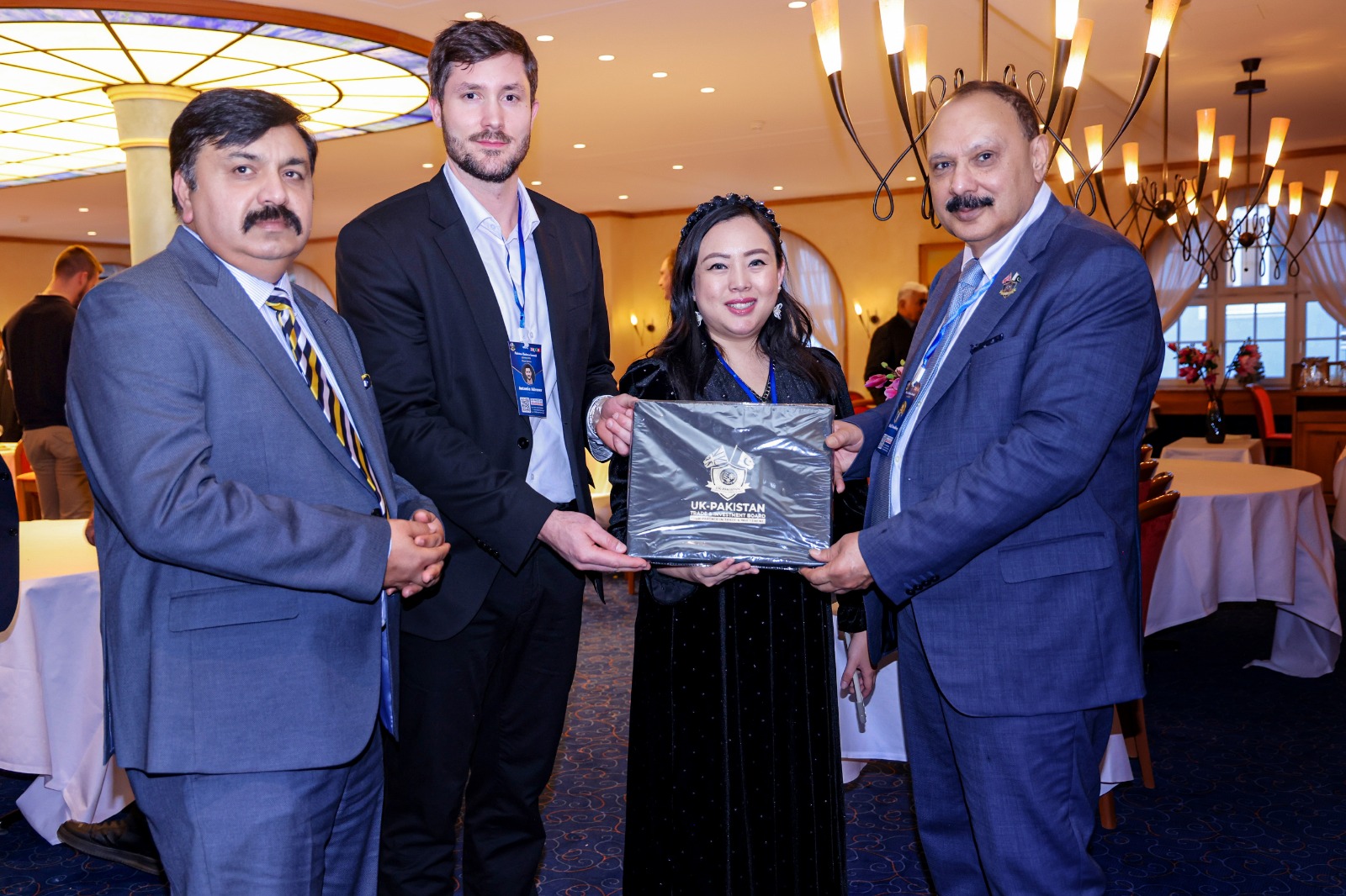 Awards being presented at the UK Pakistan Business Summit